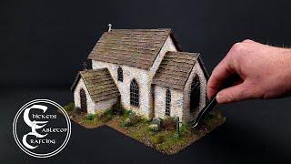 building a church for Saga scenario "Viking raid on Lindisfarne"