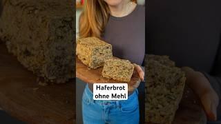 Gesundes Haferbrot ohne Mehl  Einfaches, glutenfreies Brot backen #mrsflury