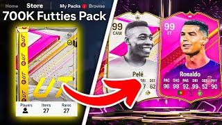 700K FUTTIES PACKS & 93+ ICON PICKS!  FC 24 Ultimate Team