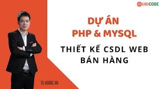 Dự án PHP: Thiết kế CSDL Web Bán Hàng