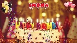 IMONA Happy Birthday Song – Happy Birthday to You