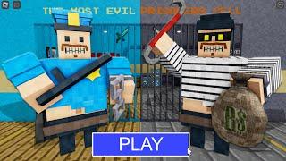 MINECRAFT BARRY THIEF Vs MINECRAFT BARRY POLICE in BARRY'S PRISON RUN! New Scary Obby (#Roblox)