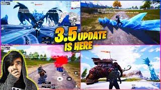  OMG !! ICE DRAGON MODE & 3.5 UPDATE WITH NEW WINTER MODE ALL LEAKS IN BGMI/PUBGM