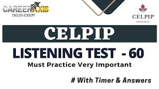 Celpip Listening Mock Test | Celpip Listening Test Practice With Answers