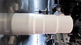 CNC Machining Teflon on the Puma 2600SY II Lathe | DN Solutions