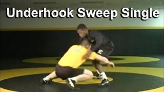 Underhook Sweep Single - Cary Kolat Wrestling Moves