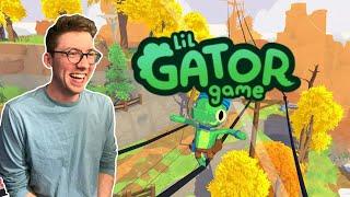 A cozy game with fall foliage? Yes!  | Lil Gator Game full playthrough