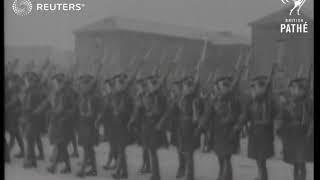 DEFENCE: Passing out parade of aircraft apprentices at RAF Halton (1929)