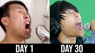 I spent 30 days trying to learn how to scream