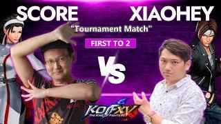 KOF XV  Score vs XiaoHeyTW - Road to Evo 2024 Closed Qualifier East Asia - TOURNAMENT MATCH KOFXV