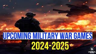 BEST UPCOMING Military War Games 2024 - 2025 /PS5, PS4, PC, Xbox One