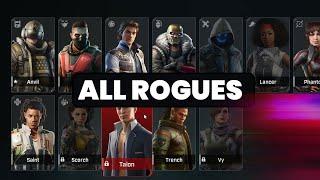 Rogue Company ALL Rogues (Heroes), Abilities, Perks & Weapons