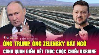 Điểm nóng thế giới 16/11: Ông Trump, ông Zelensky bất ngờ cùng quan điểm kết thúc cuộc chiến Ukraine