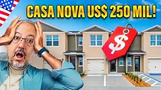 FINALMENTE CASA NOVA POR $250 MIL!