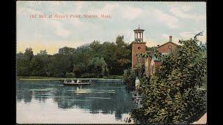 Sharon - Manns Pond. History of the cotton industry.