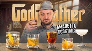 Godfather, Godmother, Godchild  Amaretto Cocktails