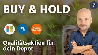 Buy and Hold - die besten Aktien für dein Depot Teil 7