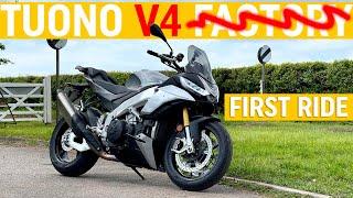 2022 Aprilia Tuono V4 NON-factory first ride – same thrills, less £££?