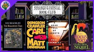 What We Read in October  Strange & Unusual Book Club