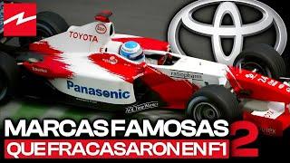 MARCAS AUTOMOTRICES QUE FRACASARON EN LA F1 (VOLUMEN 2)