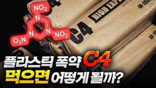 플라스틱 폭탄 'C4'를 먹으면 어떤 일이 생길까? 를 포함한 실전화학