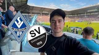 KLASSENERHALT,,NIE MEHR 4.LIGA!“️ | SV WALDHOF MANNHEIM vs SV SANDHAUSEN | Stadionvlog