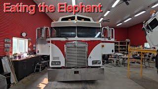 Kenworth Cabover sleeper insulation time