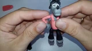 ЛЕПИМ ВОЛКА ИЗ "НУ, ПОГОДИ!".  Make a wolf from clay !