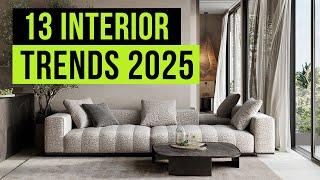 TOP 13 Interior Design Trends for 2025