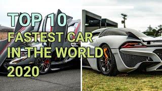 Top 10 Fastest Car In The World 2020 | Latest | KarsH Creations