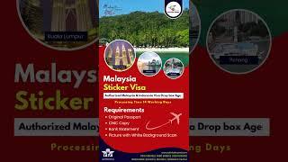 Get sticker Visa Malaysia | AkhtarTravel & Tours