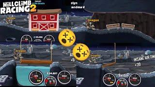 I feel very strange about this game Hill Climb Racing 2