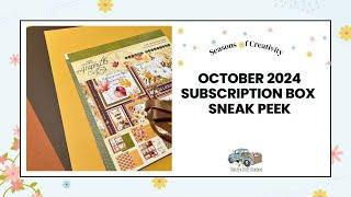 Country Craft Creations October 2024 Subscription Box Sneak Peek