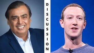 Mukesh Ambani and Mark Zuckerberg in discussion at Facebook Fuel For India 2020