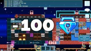 LOSING 100 BGL | GROWTOPIA CASINO