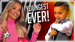 ADORABLE Audition From The Youngest EVER Contestant! | Kids Got Talent