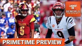 Cincinnati Bengals vs Washington Commanders | Monday Night Football FIRST LOOK