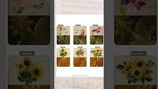 Autumn Ephemera Junk Journal Kit Preview by Rustic Playground #flipthrough #junkjournal #fall
