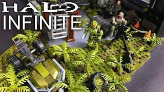 HALO INFINITE Marine Rescue diorama overview - A Mega Construx MOC