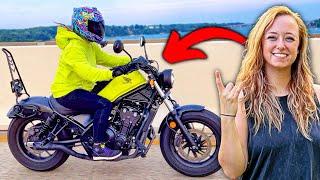 I Surprised Her With Her DREAM MOTORCYCLE!