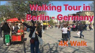 4K WALKING TOUR - BERLIN STEGLITZ - EUROTRIP - THE TRADITIONAL MARKET OF GERMANY