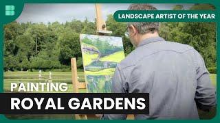 Studley Royal Gardens Challenge - Landscape Artist of the Year - S04 EP4 - Art Documentary