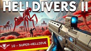 SCHWIERIGKEITSGRAD SUPER HELL DIVE.. ihr hattet mich GEWARNT  Helldivers 2 Gameplay Deutsch #87