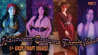 How to Thrift Clothes for Your Halloween Costumes (+ easy crafts) | pt 2