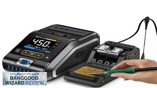 FNIRSI DWS-200 Intelligent Temperature-controlled Soldering Station Repair Electric Review