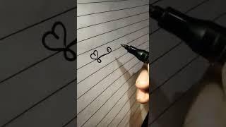 neat and clean handwriting || #tushar name handwritten #shorts