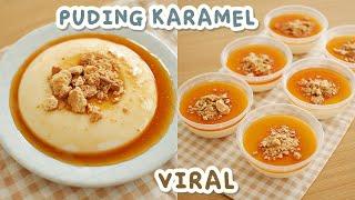 PUDING KARAMEL VIRAL!! SANGAT MUDAH COCOK BUAT JUALAN!