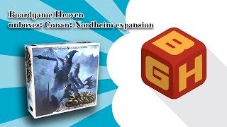 Boardgame Heaven Unboxing 25: Conan: Nordheim expansion