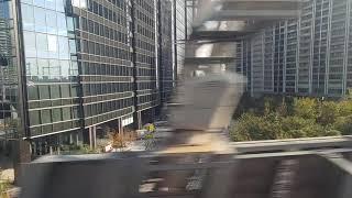 일본 전철 영상 (도쿄역→시나가와역) View of Train bound for Shinagawa from Tokyo station