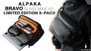 กระเป๋าสลิง x กระเป๋า Messenger | Alpaka Bravo Sling Max V2 Limited Edition (Black)